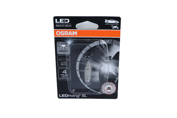Żarówka, LEDriving® SL do Renault, 6418DWP-01B, OSRAM w ofercie sklepu e-autoparts.pl 