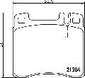 Klocki hamulcowe - kompletMDB1626, MINTEX w ofercie sklepu e-autoparts.pl 