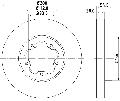 Tarcza hamulcowaMDC1759, MINTEX w ofercie sklepu e-autoparts.pl 