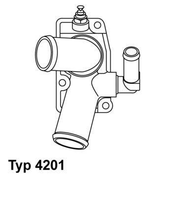 Termostat układu chłodzenia 4201.92D WAHLER