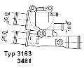 Termostat układu chłodzenia do Fiata, 3481.88D, WAHLER w ofercie sklepu e-autoparts.pl 