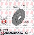 Tarcza hamulcowa, SPORT COAT Z100.1233.52, ZIMMERMANN w ofercie sklepu e-autoparts.pl 