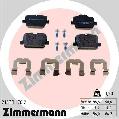 Klocki hamulcowe - komplet do BMW, 21433.170.2, ZIMMERMANN w ofercie sklepu e-autoparts.pl 
