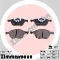 Klocki hamulcowe - komplet23723.180.1, ZIMMERMANN w ofercie sklepu e-autoparts.pl 