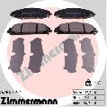 Klocki hamulcowe - komplet do Chryslera, 24164.175.1, ZIMMERMANN w ofercie sklepu e-autoparts.pl 