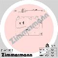 Klocki hamulcowe - komplet do Audi, 24261.180.2, ZIMMERMANN w ofercie sklepu e-autoparts.pl 
