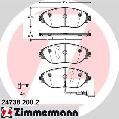 Klocki hamulcowe - komplet24738.200.2, ZIMMERMANN w ofercie sklepu e-autoparts.pl 