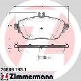 Klocki hamulcowe - komplet do Mercedesa, 24869.195.1, ZIMMERMANN w ofercie sklepu e-autoparts.pl 