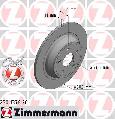 Tarcza hamulcowa, COAT Z do Forda, 250.1376.20, ZIMMERMANN w ofercie sklepu e-autoparts.pl 