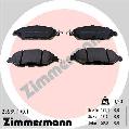 Klocki hamulcowe - komplet 25589.170.1 Wawa25589.170.1, ZIMMERMANN w ofercie sklepu e-autoparts.pl 