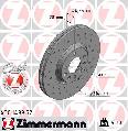 Tarcza hamulcowa, SPORT COAT Z wyprzedaż, 430.1499.52, ZIMMERMANN w ofercie sklepu e-autoparts.pl 