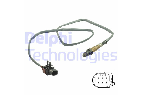 Sonda lambda  do Seata, ES21101-12B1, DELPHI w ofercie sklepu e-autoparts.pl 