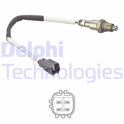Sonda lambda do Toyoty, ES21254-12B1, DELPHI w ofercie sklepu e-autoparts.pl 