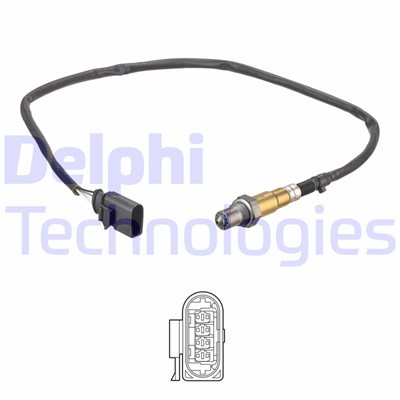 Sonda lambda do Seata, ES21273-12B1, DELPHI w ofercie sklepu e-autoparts.pl 
