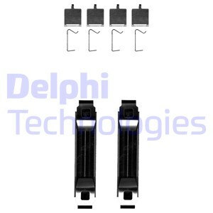 Zestaw akcesoriów, klocki hamulcowe LX0681 DELPHI