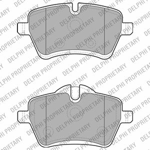Klocki hamulcowe - komplet do Mini, LP1985, DELPHI w ofercie sklepu e-autoparts.pl 