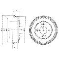 Bęben hamulcowy do Hondy, BF208, DELPHI w ofercie sklepu e-autoparts.pl 