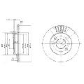 Tarcza hamulcowa do Renault, BG2282, DELPHI w ofercie sklepu e-autoparts.pl 