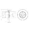 Tarcza hamulcowa do VW, BG2454, DELPHI w ofercie sklepu e-autoparts.pl 