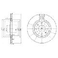 Tarcza hamulcowa do Citroena, BG2690, DELPHI w ofercie sklepu e-autoparts.pl 