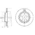 Tarcza hamulcowa do VW, BG3198, DELPHI w ofercie sklepu e-autoparts.pl 