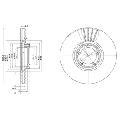 Tarcza hamulcowa do Forda, BG3365, DELPHI w ofercie sklepu e-autoparts.pl 