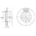 Tarcza hamulcowa do Opla, BG3405, DELPHI w ofercie sklepu e-autoparts.pl 