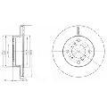 Tarcza hamulcowa do Suzuki, BG3499, DELPHI w ofercie sklepu e-autoparts.pl 