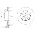 Tarcza hamulcowa do Iveco, BG3752, DELPHI w ofercie sklepu e-autoparts.pl 