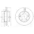 Tarcza hamulcowa do Kia, BG3858, DELPHI w ofercie sklepu e-autoparts.pl 