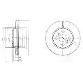 Tarcza hamulcowa do Toyoty, BG4053, DELPHI w ofercie sklepu e-autoparts.pl 