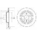 Tarcza hamulcowa do Opla, BG4279, DELPHI w ofercie sklepu e-autoparts.pl 
