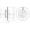 Tarcza hamulcowa do Kia, BG4295, DELPHI w ofercie sklepu e-autoparts.pl 