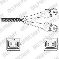 Sonda lambda do Peugeota, ES20244-12B1, DELPHI w ofercie sklepu e-autoparts.pl 