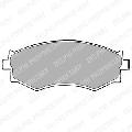 Klocki hamulcowe - komplet do Nissana, LP1228, DELPHI w ofercie sklepu e-autoparts.pl 