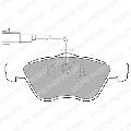 Klocki hamulcowe - komplet do Lanci, LP1408, DELPHI w ofercie sklepu e-autoparts.pl 