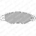 Klocki hamulcowe - komplet do Peugeota, LP1519, DELPHI w ofercie sklepu e-autoparts.pl 