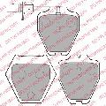 Klocki hamulcowe - komplet do Audi, LP1703, DELPHI w ofercie sklepu e-autoparts.pl 