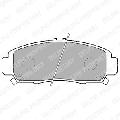 Klocki hamulcowe - komplet do Hondy, LP1704, DELPHI w ofercie sklepu e-autoparts.pl 