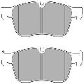 Klocki hamulcowe - komplet do Jaguara, LP3187, DELPHI w ofercie sklepu e-autoparts.pl 