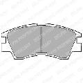 Klocki hamulcowe - komplet do Mitsubishi, LP633, DELPHI w ofercie sklepu e-autoparts.pl 