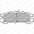 Klocki hamulcowe - komplet do Subaru, LP814, DELPHI w ofercie sklepu e-autoparts.pl 