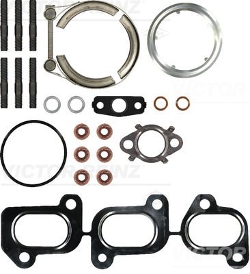 ZESTAW MONTAŻOWY TURBOSPRĘŻARKI VW POLO 1.4TDI 14- 22 ELEM. do VW, 04-10352-01, REINZ w ofercie sklepu e-autoparts.pl 