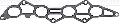 Uszczelka, kolektor dolotowy do Daihatsu, 71-11895-00, REINZ w ofercie sklepu e-autoparts.pl 
