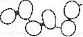 Uszczelka, obudowa kolektora dolotowego do Lexusa, 71-15605-00, REINZ w ofercie sklepu e-autoparts.pl 