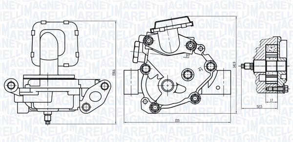 Pompa oleju do Toyoty, 351516000091, MAGNETI MARELLI w ofercie sklepu e-autoparts.pl 