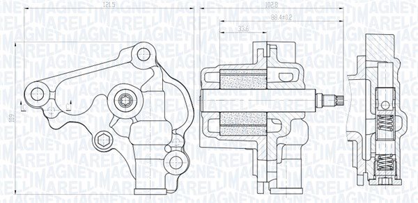Pompa oleju do Renault, 351516000138, MAGNETI MARELLI w ofercie sklepu e-autoparts.pl 
