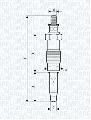 Świeca żarowa do Alfy, 062900010304, MAGNETI MARELLI w ofercie sklepu e-autoparts.pl 